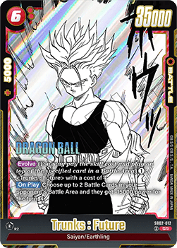 Trunks : Future (SB02-012) [Fusion World] Immagine principale del prodotto