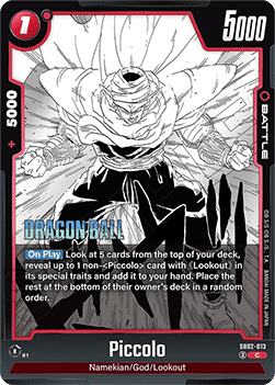 Piccolo (SB02-013) [Fusion World]