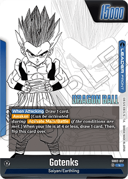 Gotenks // Gotenks (SB02-017) [Fusion World] (V.1 - Leader)