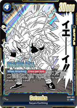 Gotenks (SB02-022) [Fusion World] (V.1 - Super Rare)