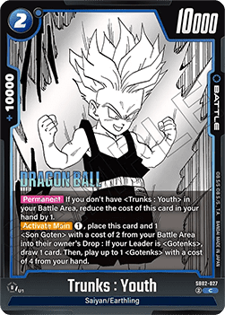Trunks : Youth (SB02-027) [Fusion World]