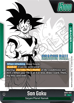Son Goku // Son Goku (SB02-033) [Fusion World] (V.1 - Leader)