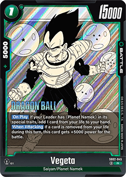 Vegeta (SB02-045) [Fusion World] Immagine principale del prodotto