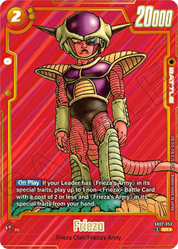 Frieza (SB02-053) [Fusion World] (V.2 - Alternate Art) Immagine principale del prodotto