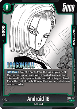 Android 18 (FB04-057) [Fusion World] Immagine principale del prodotto
