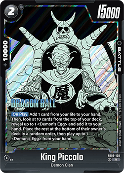King Piccolo (FB06-108) [Fusion World] (V.1 - Rare)