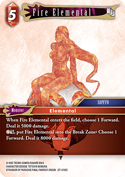 Fire Elemental (27-016) Immagine principale del prodotto