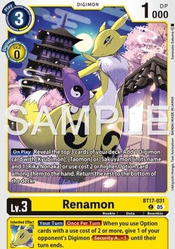 Renamon (BT17-031)