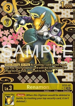 Renamon (ST22-02) (V.2) Immagine principale del prodotto