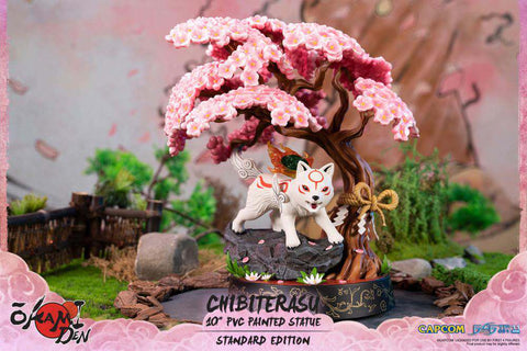 Okamiden Chibiterasu Pvc Statue