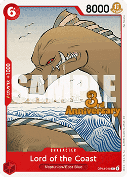 Lord of the Coast (OP13-010) Immagine principale del prodotto