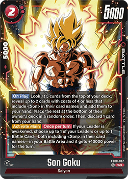 Son Goku (FB08-007) [Fusion World] (V.1 - Super Rare)