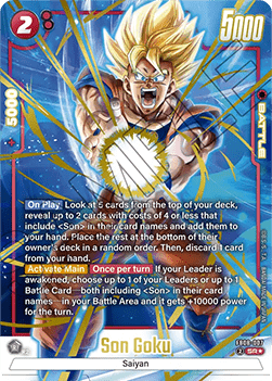 Son Goku (FB08-007) [Fusion World] (V.2 - Alternate Art) Immagine principale del prodotto