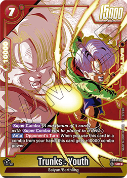 Trunks : Youth (FB08-016) [Fusion World] (V.2 - Alternate Art) Immagine principale del prodotto