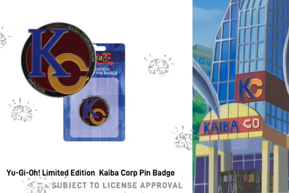 Yu-Gi-Oh! Ltd Ed Kaiba Corp Pin Badge Immagine principale del prodotto