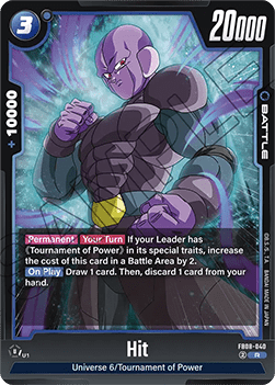 Hit (FB08-040) [Fusion World] (V.1 - Rare)