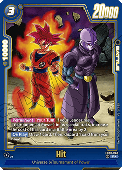 Hit (FB08-040) [Fusion World] (V.2 - Alternate Art) Immagine principale del prodotto