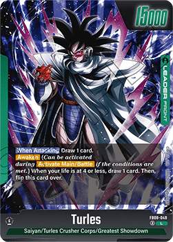 Turles // Turles (FB08-049) [Fusion World] (V.1 - Leader)