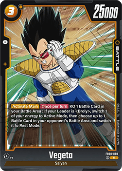 Vegeta (FB08-089) [Fusion World] Immagine principale del prodotto