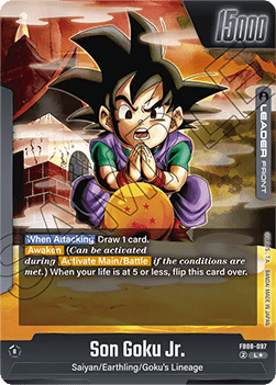 Son Goku Jr. // Son Goku Jr. (FB08-097) [Fusion World] (V.2 - Alternate Art) Immagine principale del prodotto