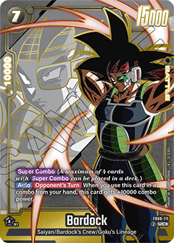 Bardock (FB08-111) [Fusion World] (V.2 - Alternate Art) Immagine principale del prodotto