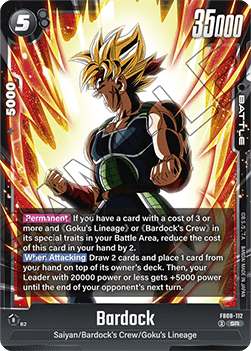 Bardock (FB08-112) [Fusion World] (V.1 - Super Rare)