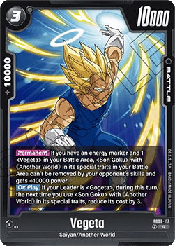 Vegeta (FB08-117) [Fusion World] Immagine principale del prodotto