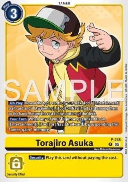Torajiro Asuka (P-218) Immagine principale del prodotto