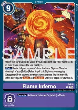 Flame Inferno (P-219) Immagine principale del prodotto