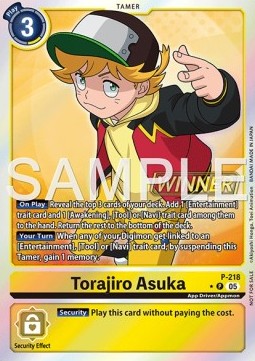 Torajiro Asuka (P-218) Immagine principale del prodotto