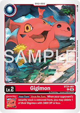 Gigimon (BT24-001) Immagine principale del prodotto