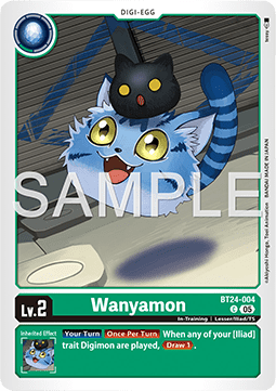 Wanyamon (BT24-004) Immagine principale del prodotto