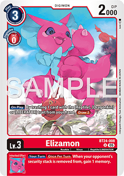 Elizamon (BT24-008) Immagine principale del prodotto