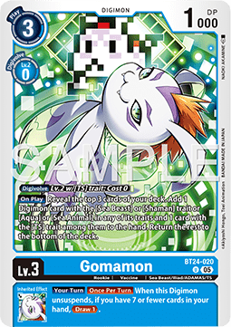 Gomamon (BT24-020)