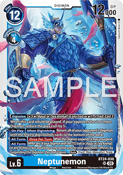 Neptunemon (BT24-030) (V.1) Immagine principale del prodotto