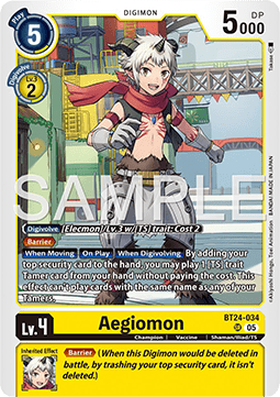Aegiomon (BT24-034) (V.1) Immagine principale del prodotto
