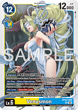 Venusmon (BT24-040) (V.1) Immagine principale del prodotto