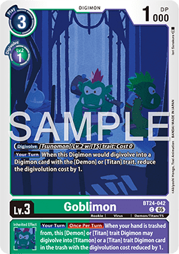 Goblimon (BT24-042) Immagine principale del prodotto