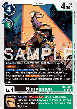 Ginryumon (BT24-055) Immagine principale del prodotto