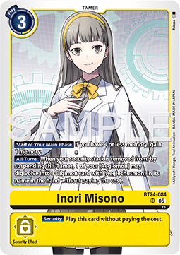 Inori Misono (BT24-084) (V.1) Immagine principale del prodotto