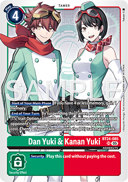 Dan Yuki & Kanan Yuki (BT24-085) (V.1) Immagine principale del prodotto