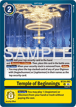 Temple of Beginnings (BT24-093)