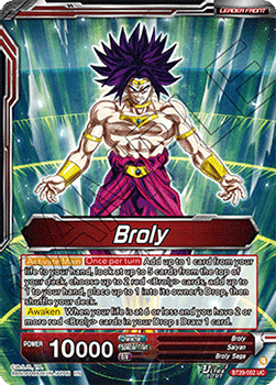 Broly // SS Broly, Increasing Power (V.1 - Uncommon) Immagine principale del prodotto