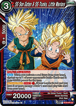 SS Son Goten & SS Trunks, Little Warriors (V.1 - Uncommon) Immagine principale del prodotto