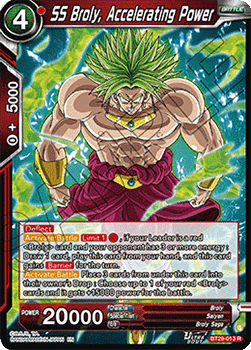 SS Broly, Accelerating Power Immagine principale del prodotto