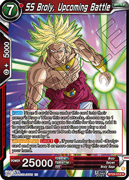 SS Broly, Upcoming Battle Immagine principale del prodotto