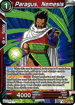 Paragus, Nemesis
