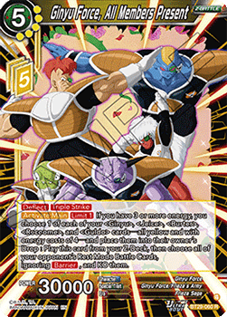 Ginyu Force, All Members Present Immagine principale del prodotto