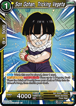 Son Gohan, Tricking Vegeta