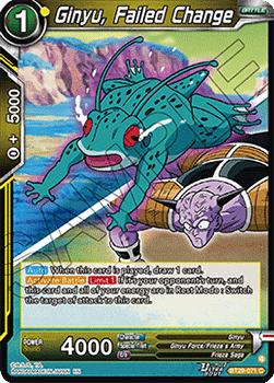 Ginyu, Failed Change Immagine principale del prodotto